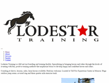 Tablet Screenshot of lodestar-training.com